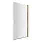 PORTO 1700mm Premium Shower Bathroom Suite with Slide Rail Kit - Brushed Brass