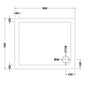 900 x 760 Rectangle Stone Shower Tray - welovecouk