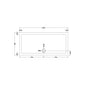 1500 x 700mm Shower Tray