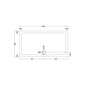 1500 x 800mm Shower Tray