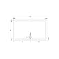 1500 x 900mm Shower Tray