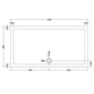 1700 x 900mm Shower Tray