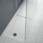 1700 x 700mm Walk In Rectangular Stone Shower Tray With Drying Area