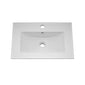 Nuie Eden 600mm Floor Standing 2-Door Vanity Unit & Basin - Gloss White