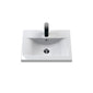 Nuie Arno 500mm Wall Hung 2-Door Vanity & Basin 1 - Satin Grey