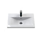 Ryker 600mm Wall Hung 2-Door Vanity & Basin 1 - Bleached Oak