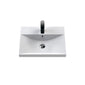 Nuie Arno 500mm Wall Hung 2-Door Vanity & Basin 3 - Bleached Oak