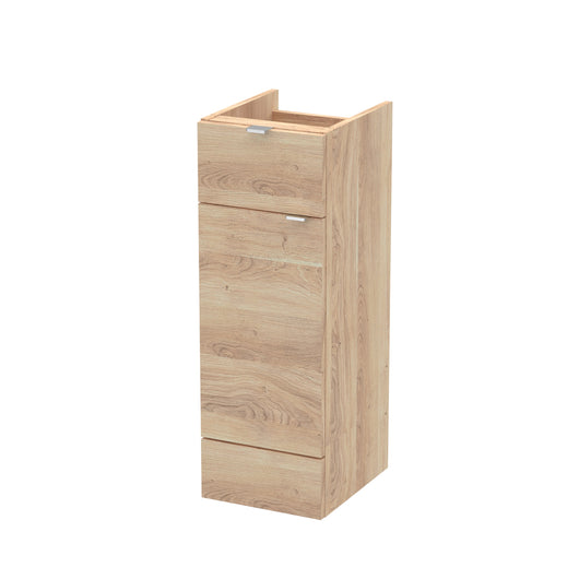  Hudson Reed 300mm Drawer Lined Unit - Bleached Oak