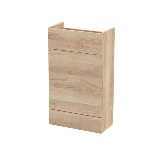  Hudson Reed 500mm WC Unit - Compact - Bleached Oak