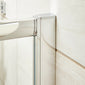 Nuie Pacific Hinged Door 760mm - Polished Chrome - AQHD76