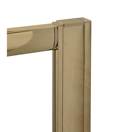  ShowerWorx 1900mm Shower Profile Extension Kit - Brushed Brass