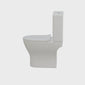 Misirlou Close Coupled Rimless Toilet & Soft Close Seat - Space Saver