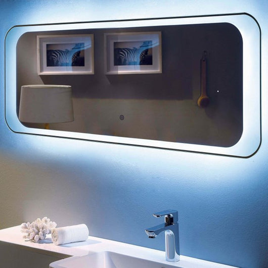  RAK Harmony LED Mirrors with Switch and Demister Pad 500mm H x 1200mm