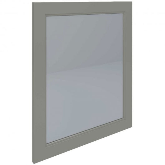  RAK Washington Framed Bathroom Mirror - 650mm H x 785mm W - Cappuccino