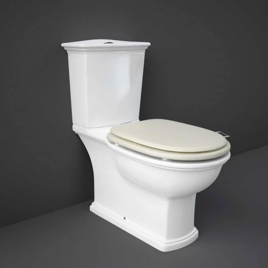  RAK Washington Traditional Close Coupled Toilet with Horizontal Outlet - welovecouk