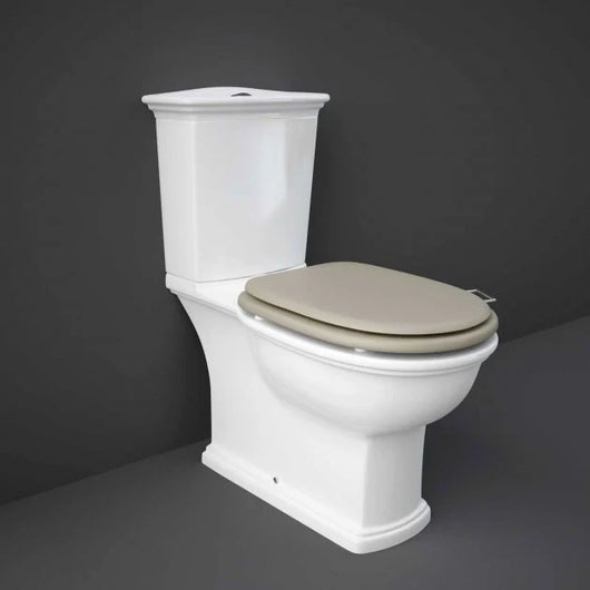  RAK Washington Traditional Close Coupled Toilet with Horizontal Outlet - welovecouk