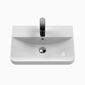 Nuie Core 500mm Floor Standing 2-Door Vanity & Basin - Gloss White