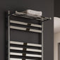 Reina Alento Designer Heated Towel Rail - 1450 x 530mm - Stainless Steel - welovecouk