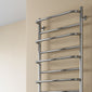 Reina Belbo Designer Heated Towel Rail - 1540 x 530mm - Stainless Steel - welovecouk