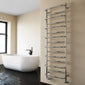 Reina Belbo Designer Heated Towel Rail - 1540 x 530mm - Stainless Steel - welovecouk
