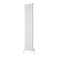 Reina Caldaro Vertical Aluminium Radiator - 1800 x 370mm - White - welovecouk