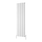 Reina Caldaro Vertical Aluminium Radiator - 1800 x 495mm - White - welovecouk