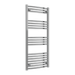Reina Capo Vertical Curved Electric Towel Rail - 1200 x 500mm - Chrome