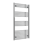 Reina Capo Vertical Curved Electric Towel Rail - 1200 x 600mm - Chrome