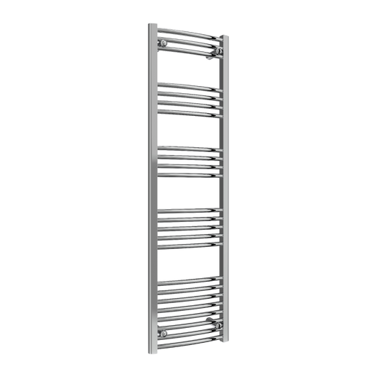  Reina Capo Vertical Curved Electric Towel Rail - 1600 x 400mm - Chrome