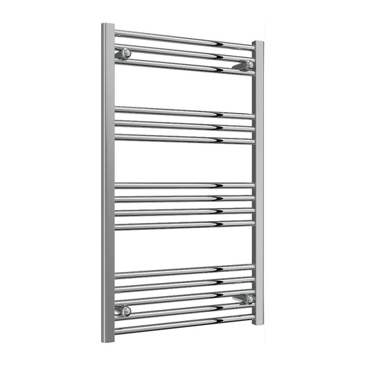 Reina Capo Vertical Flat Straight Heated Towel Rail - 1000 x 600mm Chrome