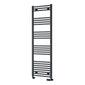 Reina Capo Vertical Flat Straight Heated Towel Rail - 1600 x 500mm - Anthracite