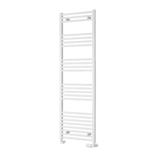  Reina Capo Vertical Flat Straight Heated Towel Rail - 1600 x 500mm - White