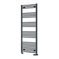 Reina Capo Vertical Flat Straight Heated Towel Rail - 1600 x 600mm - Anthracite