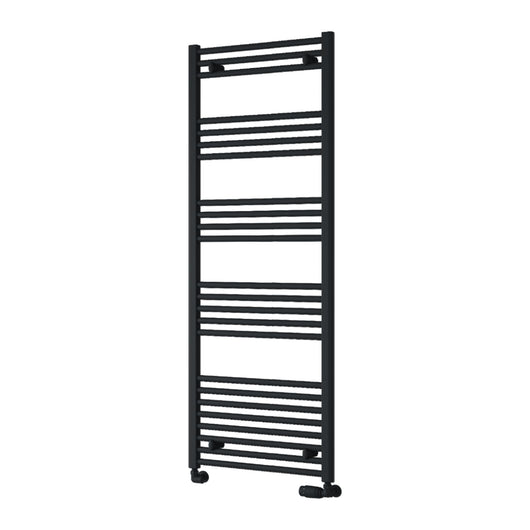  Reina Capo Vertical Flat Straight Heated Towel Rail - 1600 x 600mm - Black