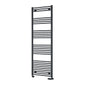 Reina Capo Vertical Flat Straight Heated Towel Rail - 1800 x 600mm - Anthracite