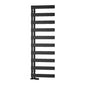 Reina Carpena Aluminium Towel Rail - 1510 x 500mm - Black - welovecouk