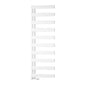 Reina Carpena Aluminium Towel Rail - 1510 x 500mm - White - welovecouk