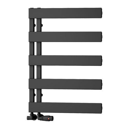  Reina Carpena Aluminium Towel Rail - 710 x 500mm - Black