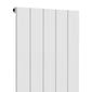 Reina Casina Vertical Aluminium Radiator - Single / 1800 x 375mm - White - welovecouk