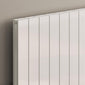 Reina Casina Vertical Aluminium Radiator - Double / 1800 x 470mm - White - welovecouk