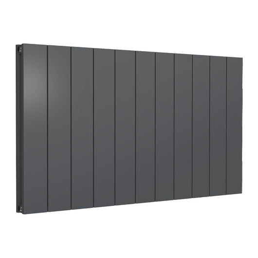  Reina Casina Horizontal Aluminium Radiator - Double / 600 x 1040mm - Anthracite
