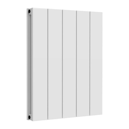  Reina Casina Horizontal Aluminium Radiator - Double / 600 x 470mm - White
