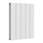 Reina Casina Horizontal Aluminium Radiator - Double / 600 x 470mm - White - welovecouk