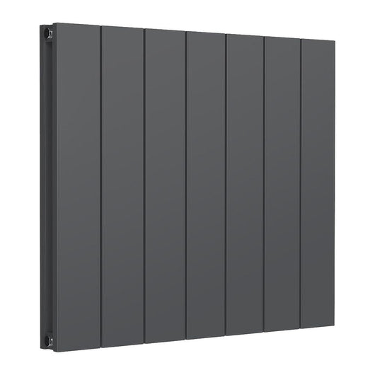  Reina Casina Horizontal Aluminium Radiator - Double / 600 x 660mm - Anthracite