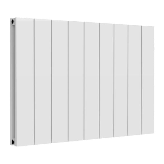  Reina Casina Horizontal Aluminium Radiator - Double / 600 x 850mm - White