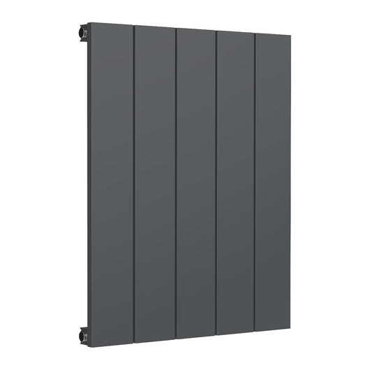 Reina Casina Horizontal Aluminium Radiator - Single / 600 x 470mm - Anthracite