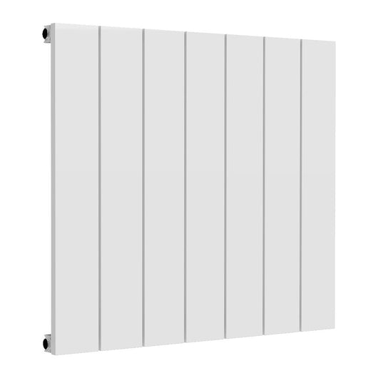  Reina Casina Horizontal Aluminium Radiator - Single / 600 x 660mm - White
