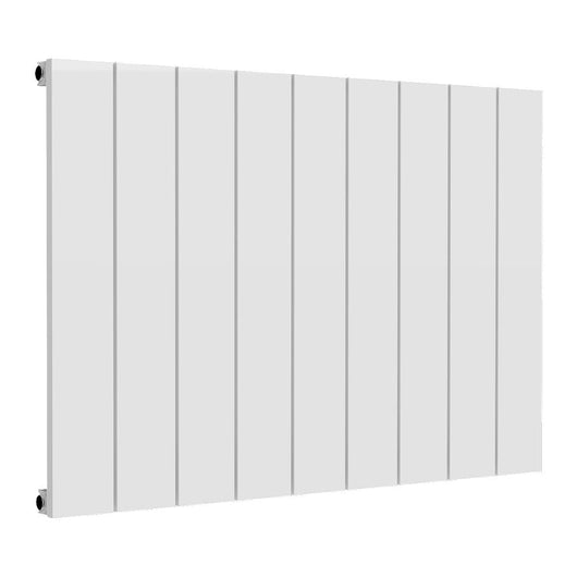  Reina Casina Horizontal Aluminium Radiator - Single / 600 x 850mm - White