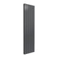 Reina Casina Vertical Aluminium Radiator - Double / 1800 x 470mm - Anthracite - welovecouk