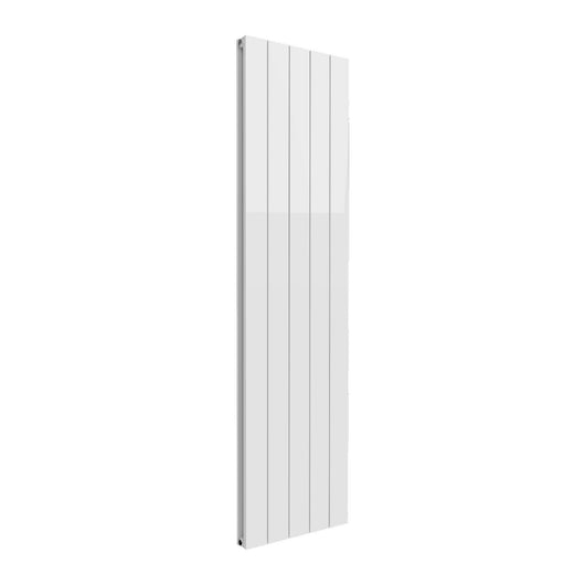  Reina Casina Vertical Aluminium Radiator - Double / 1800 x 470mm - White - welovecouk